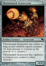 4 Thornwatch Scarecrow - LP - Shadowmoor - mtg - x4 4x
