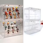 Display Case for Mini Action Figures with Lighting System for Collectible Pop...