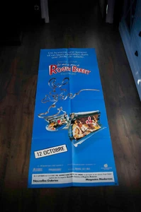 WHO FRAMED ROGER RABBIT French Door Panel Vintage Movie Poster Original 1988 - Picture 1 of 7