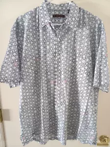 Camisa Hawaiana TORI RICHARD Para Hombre L Manga Corta Multicolor Hecha en Hawai, EE. UU. - Imagen 1 de 10