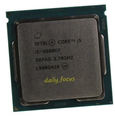 Intel Core i5 9600KF 3.7 GHz LGA1151 6 Core 6 threads SRG12 CPU Processors 9 MB - Image 1 of 4