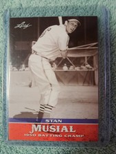 2015 Leaf Heroes of Baseball Musial Milestone #MM10 Stan Musial