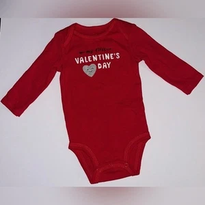 Body Carter's Just One You My First Valentine manica lunga taglia 3mo - Foto 1 di 5