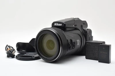 Exc+++ Nikon COOLPIX P1000 4K UHD 16MP Compact Digital Camera - Black (26522) - Image 1 of 4