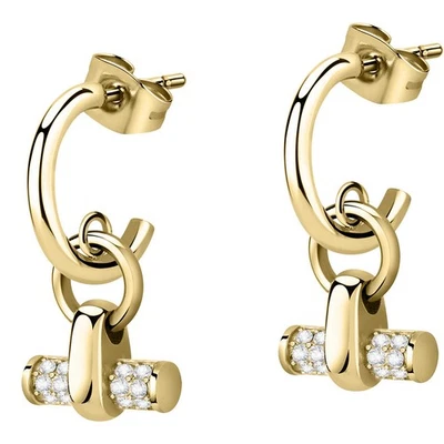 Pendientes mujer MORELLATO ABBRACCIO SAUC05 acero inoxidable dorado Foto 1 de 2