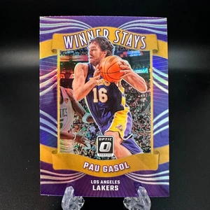 2023-24 Panini Donruss Optic Pau Gasol Prizm Winner Stays #7 LA Lakers - Picture 1 of 2