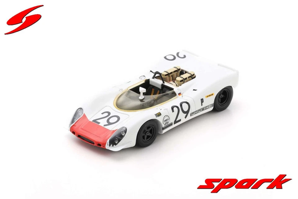Spark US275 1/43 PORSCHE 908-2 NO.29 5TH 12H SEBRING 1969 Modello Auto LIMITATO