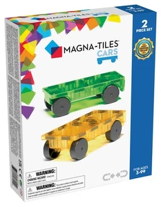 Cars – Green & Yellow 2-Piece Magnetic Construction Set, The ORIGINAL Magneti... - Picture 1 of 4