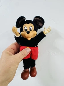 Vintage Mickey Mouse Plüschtier Wallace Berrie Co Applause Disney - Bild 1 von 11