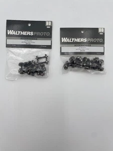 Walthers Proto HO 33 und 36 Radsätze mit Kunststoffachsen 12er Pack 2in1 - Bild 1 von 6
