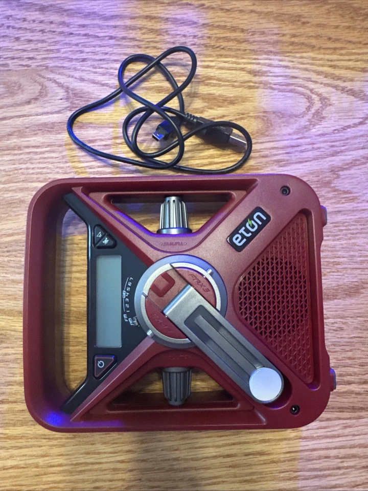 ETON American Red Cross FRX3+self powered weather alert radio.  LED Fast Shippin - Image 1 of 1