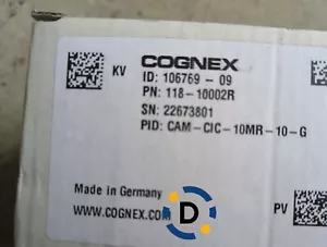Nueva cámara industrial Cognex CAM-CIC-10MR-10-G - Imagen 1 de 2