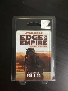 Star Wars: Edge of the Empire - Specialization Deck - Colonist Politico - Picture 1 of 2