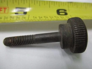 Jaguar XK140 dash fixing screw, knurled thumbscrew all metal BD8897 original - Picture 1 of 3