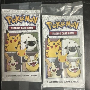 LOTTO DI (2) Booster Pack Pokemon Cereali 25° Anniversario Sigillati 25° Anniversario - Foto 1 di 2