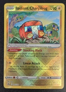 Radiant Charjabug 051/159 Crown Zenith Holo NM (B) - Picture 1 of 2