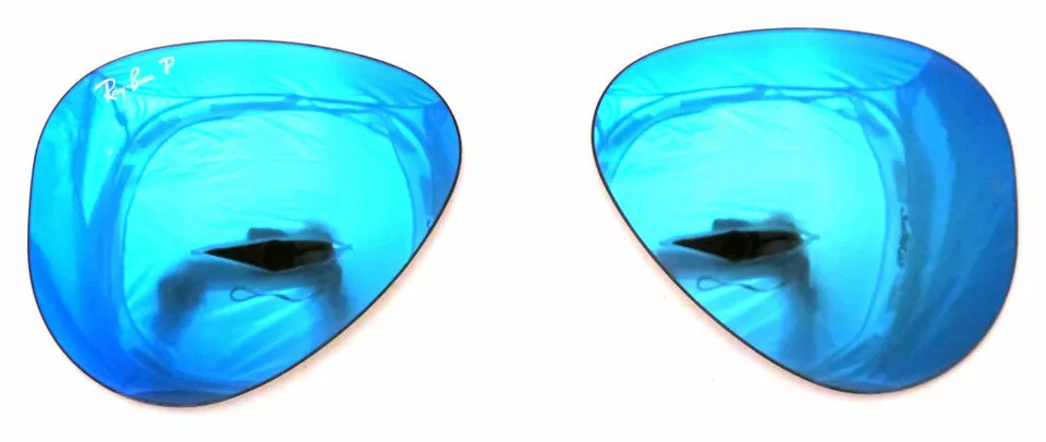 Lentes De Repuesto RAY BAN 3689 58 4L Polarizados Azules Espejo - Imagen 1 de 1