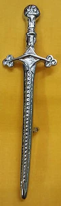 Neu Scottish Celtic Design Kilt Pin 4" Highland Kilt Pin in Chromoptik - Bild 1 von 2