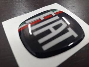 Adesivo resinato per volanti FIAT da sovrapporre al logo esistente - Foto 1 di 28