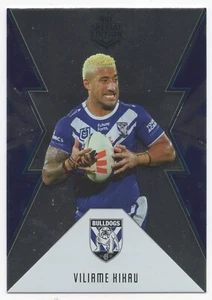 2025 NRL Best & Less - Silver Parallel (SP) 3 - Viliame Kikau (Bulldogs) - Picture 1 of 2