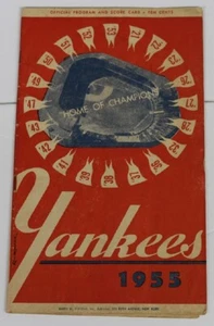 1955 Chicago White Sox v New York Yankees Unscored Ex 54163 - Picture 1 of 3