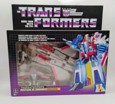 Transformers G1 STARSCREAM Reissue NIB - Image 1 of 2