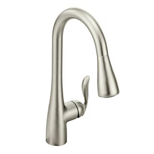 Moen 7594SRS Dorn Spot Resistant Edelstahl 1-Griff High Arc Pulldown - Bild 1 von 1