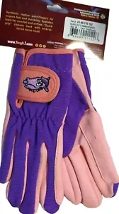 Tough-1 Jugend Ponyreiter Handschuhe rosa lila klein - Bild 1 von 3