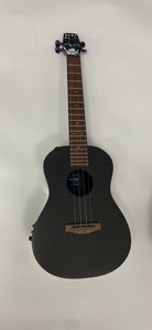 KLOS Black Carbon Fiber Acoustic Electric Ukelele