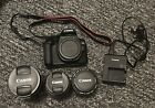 Canon Eos 4000D Dslr Camera With 18-55Mm, 10-22Mm, And 50Mm Lenses
