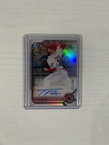 Thomas Farr 2022 1st Bowman Chrome Refractor Auto /499