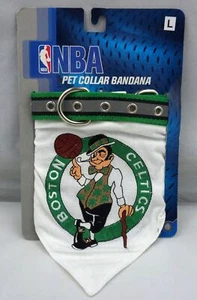 Boston Celtics Haustierhalsband Bandana Hundehalsband groß genäht Teamlogo neu - Bild 1 von 4