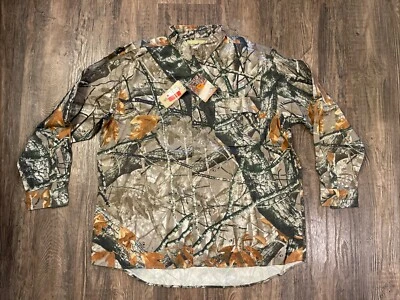 Camisa de Caza Outfitters Ridge Fusion 3D Con Botones Camuflaje 2XL Nueva con Etiquetas Foto 1 de 4