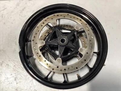 09-14 BMW S1000RR S 1000 RR LLANTA DELANTERA ROTORES NEGRO OEM Foto 1 de 3