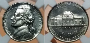 1952 S 5c Jefferson Nickel NGC MS 66 PL -Proof Like Pop 1/0 Only One !!! - Picture 1 of 9