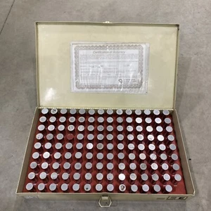 Vermont Pin Gage .626 to .750 Series E Class ZZ Minus Set Complete And Matching - Picture 1 of 11