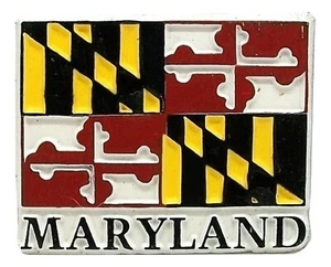 Kühlschrankmagnet Maryland Flagge - Bild 1 von 1