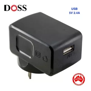 Doss Power Supply USB Charger 5V 2.4A -SM524 FREE POSTAGE IN AUSTRALIA - Picture 1 of 3