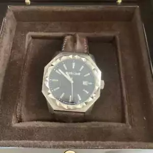 Roberto Cavalli by FRANCK MULLER Octagon Blue Quartz #ME13 - Picture 1 of 7