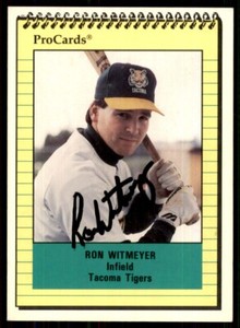 1991 ProCards Kip Yaughn IP Signed Auto Frederick Keys #2365