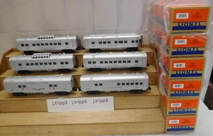 LIONEL LINES 52464 65, 67, 68, 69 STREAMLINED PASSENGER 6 CAR TRAIN O GAUGE 2400 - Picture 1 of 12