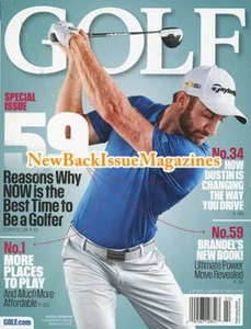 Golf Magazine 2/16,Dustin Johnson,February 2016,*BRAND NEW*,*LAST ONE* - Imagen 1 de 1