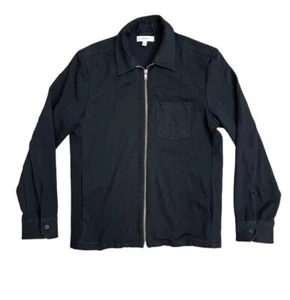 Chaqueta Calibrate Negra Cremallera Completa Cuello Extendido Frontal Estilo Bombardero Talla XS Clásica - Imagen 1 de 11