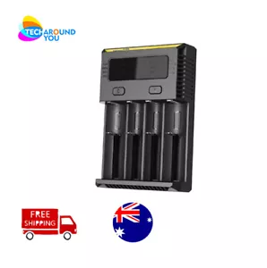Nitecore NEW I4 Smart Universal Battery charger IMR Li-Ion LiFePO4 NiMH-Cd - Picture 1 of 1