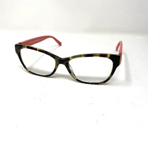 DIANE VON FÜRSTENBERG EYEWEAR DVF5059 206 52-16-135 TORTOISE PEACH EYEGLASS D849 - Picture 1 of 8