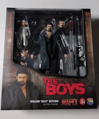 Figura de Acción Juguete Medicom Mafex Nº 154 William Billy Butcher The Boys Nuevo Precintado Foto 1 de 4