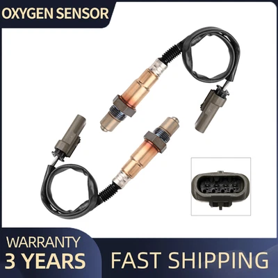 Sensor de oxígeno O2 arriba y abajo para Chevrolet Volt 2016-2019 Malibu 1,5 L 2016-2022 2 piezas Foto 1 de 4
