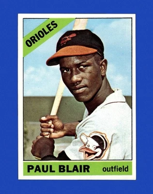 1966 Topps Set-Break # 48 Paul Blair NR-MINT *GMCARDS* - Image 1 of 2