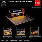 G-FANS Assemble Diorama 1:64 LED Lighting MCdonald Fast Food Parking Lot
