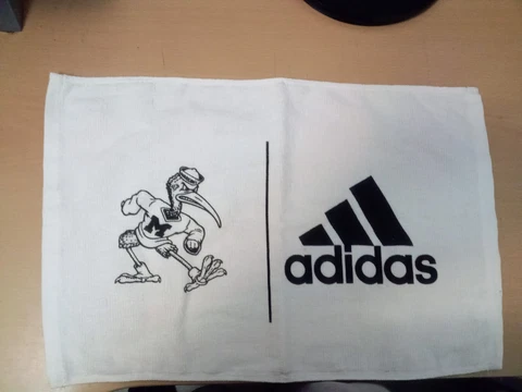 Miami Hurricanes Basketball & Football Sports Towel , Official Adidas Game Day Cover